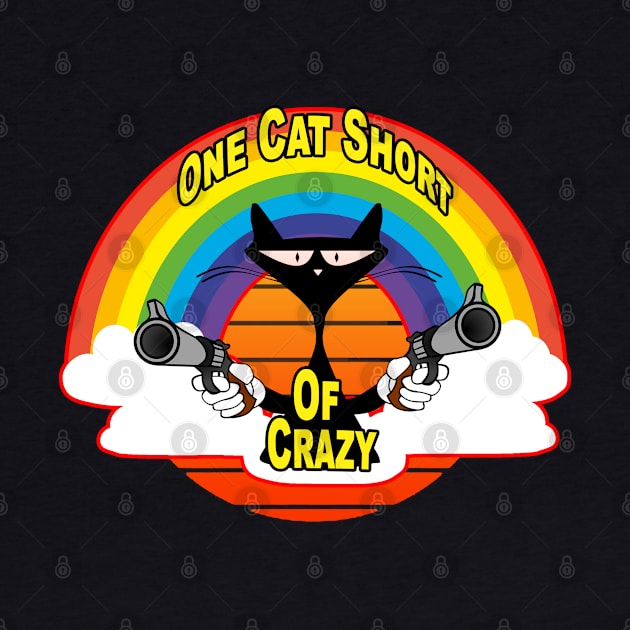 One Cat Short Of Crazy by ied